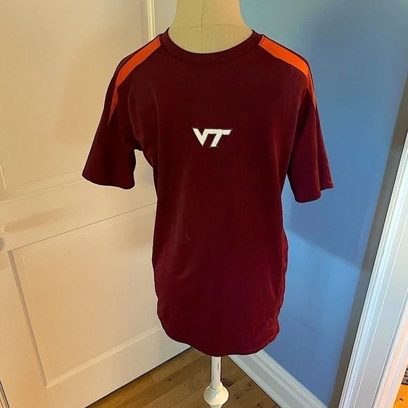 Virginia Tech ACC Hokies NCAA Athletic T-Shirt ⭐️ - Picture 1 of 5